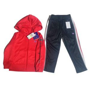 NEW CHAMPION TRACK SUIT SET  KIDS 4T